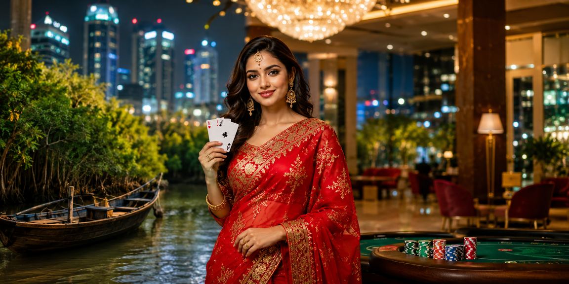 ঢাকায় পোকার গেম লাল সবুজ থিম বাংলাদেশ